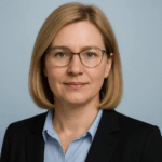 Fiktives Porträt der digitalen KI-Fachrolle Sabine Neumann